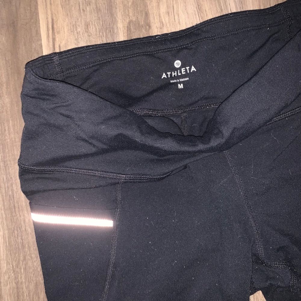 Black athleta workout leggings
